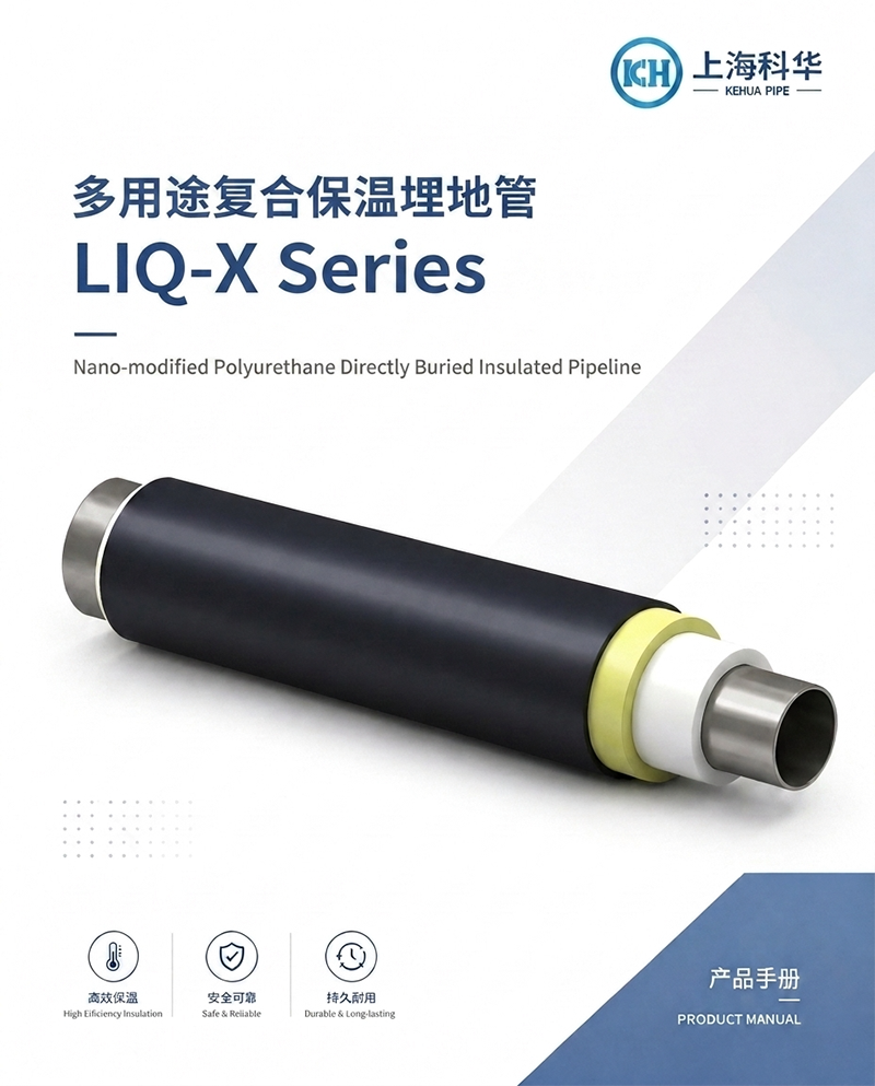 多用途复合保温埋地管 LIQ-X Series