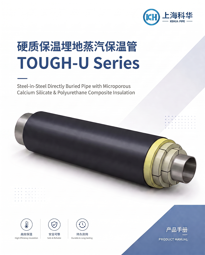 硬质保温埋地蒸汽保温管 TOUGH-U Series