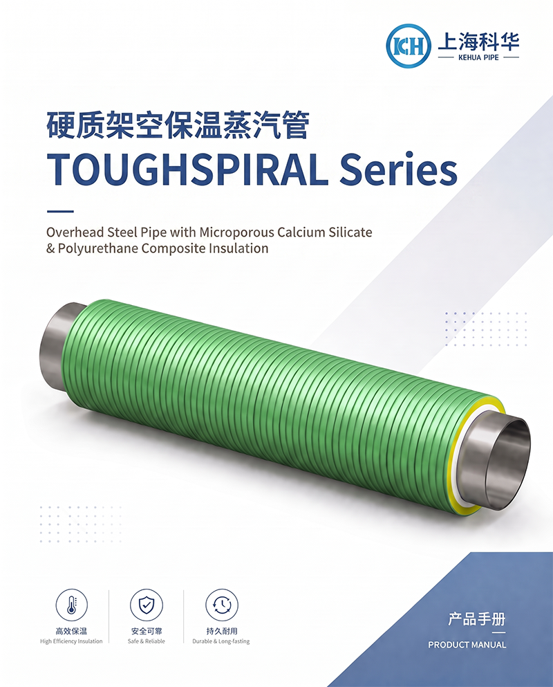 硬质架空保温蒸汽管 TOUGHSPIRAL Series