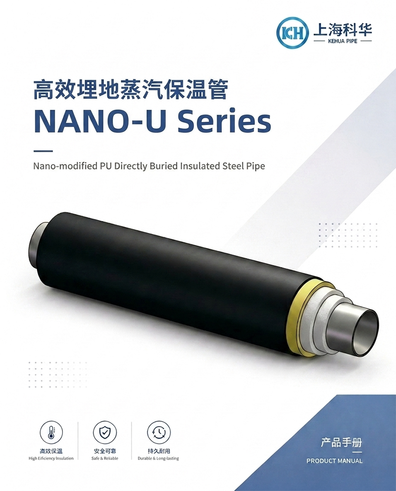 高效埋地蒸汽保温管 NANO-U Series